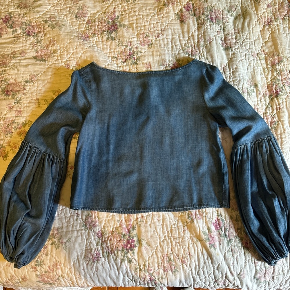 AE denim blouse